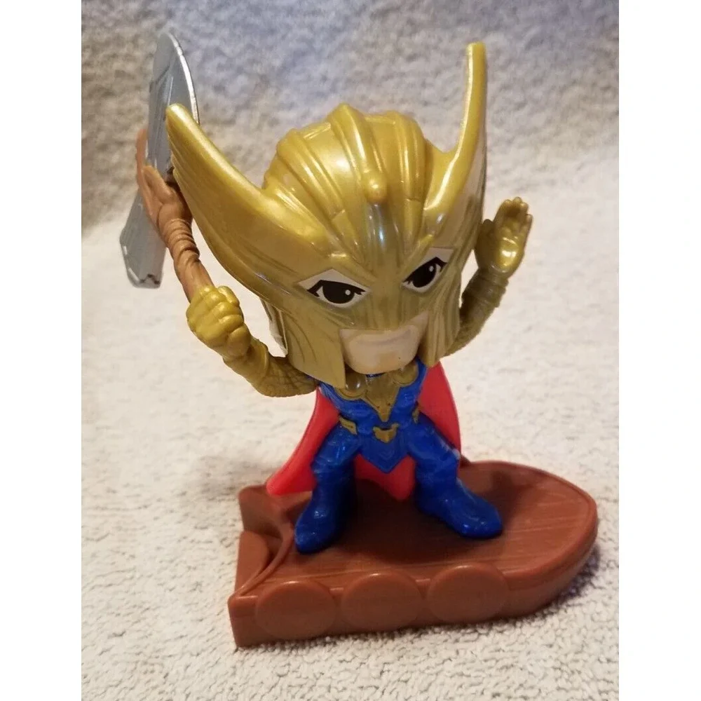 Marvel Thor Love And Thunder McDonalds 2022 Happy Meal‎ Toys Lot 2